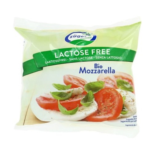 Zuger Mozzarella Sans Lactose 100G Bio