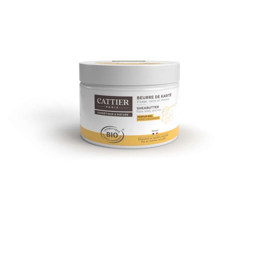 Cattier Beurre De Karité - Parfum Miel - 100 G