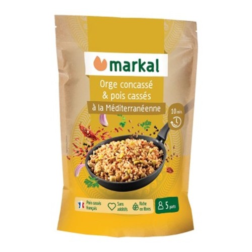 Markal Orge Concassé & Pois Cassés à la Méditerranéenne 350g