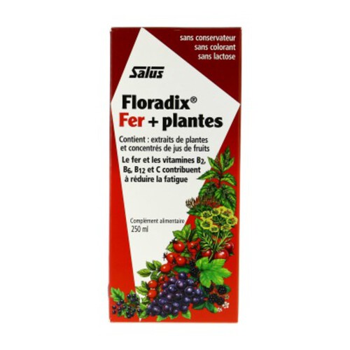 Salus Floradix Fer & Plantes 250ml
