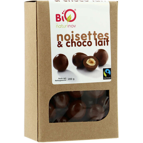 Bio By Naturinov Noisettes & Chocolat au Lait 200g