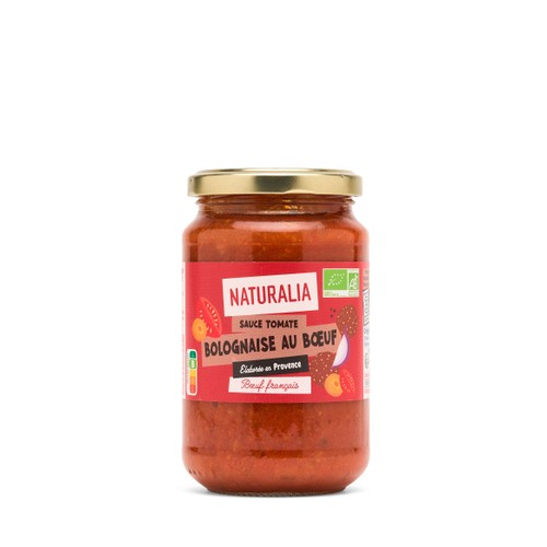 Naturalia Sauce Tomate Bolognaise au Bœuf 350g