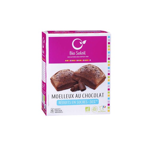 Bio Soleil Moelleux au Chocolat 180g