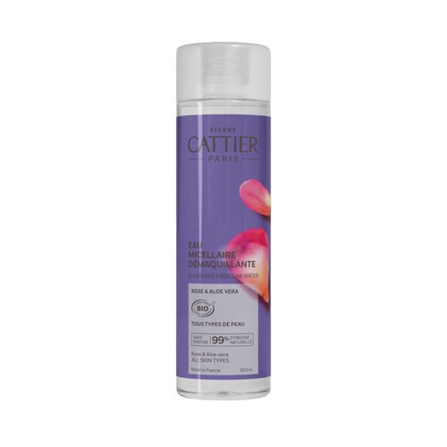 Cattier Solution Micellaire Démaquillante Perle D'Eau Bio 300ml