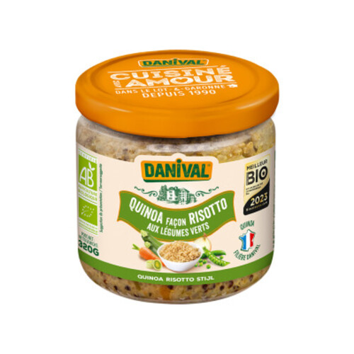 Danival Quinoa légumes verts 320g