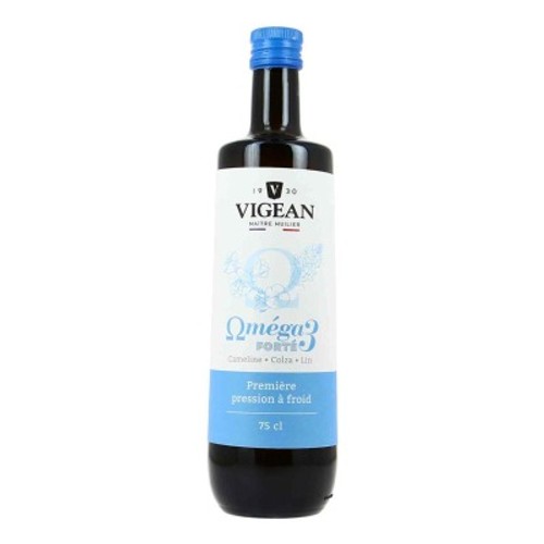 Vigean Huile Omega 3 Forte Première Pression à Froid 75cl