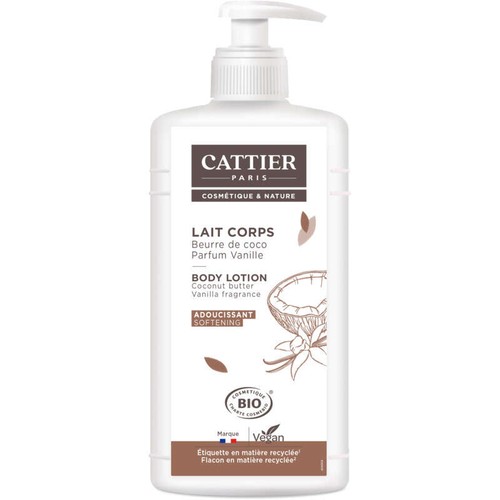 Cattier Lait Adouc Coco Vanil Bio 500ml