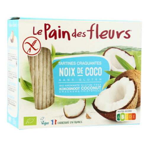Le Pain Des Fleurs Tartines Craquantes À La Noix De Coco Sans