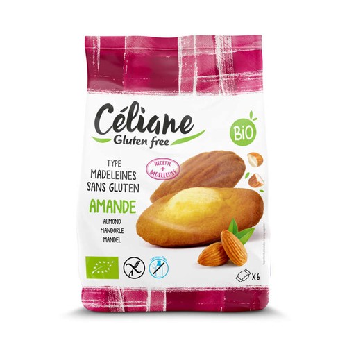 Recettes de Celiane Madeleines aux Amandes Sans Gluten Bio 180g