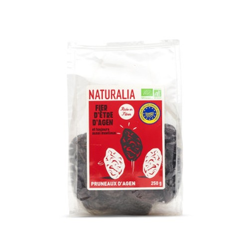 Naturalia Pruneaux d'agen avec noyaux Bio 250g