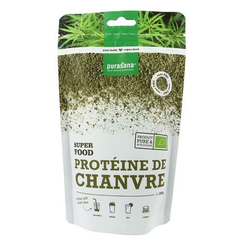 Purasana Protéine de chanvre 200g