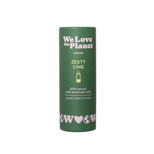 We love the planet Déodorant stick zesty lime végan 40g