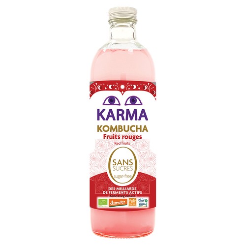 Karma Kombucha Fruits Rouges 75cl