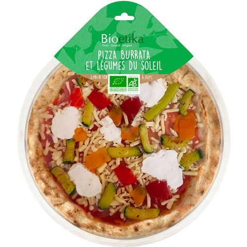 Bioetika Pizza Burrata & Légumes Du Soleil 430g