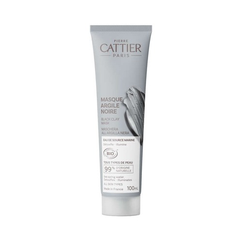 Cattier Masque Argile Noire Bio 100ml