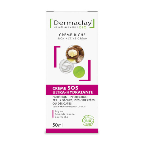 Dermaclay Crème Sos Ultra-Hydratante