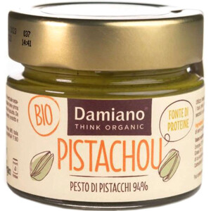 Damiano Pâte à Tartiner 40% Pistache sans Gluten Bio 130g