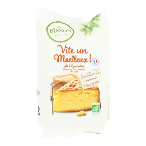 Bisson Préparation pour moelleux à l'épeautre Bio 150g