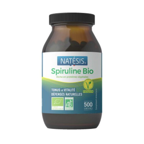 Natésis Spiruline Bio x500 Comprimés