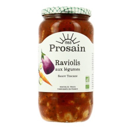 Prosain Raviolis Aux Légumes Sauce Toscane Bio 1Kg