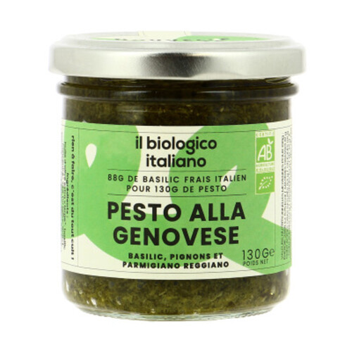 Il Biologico Italiano Pesto Alla Genoverse Bio 130G