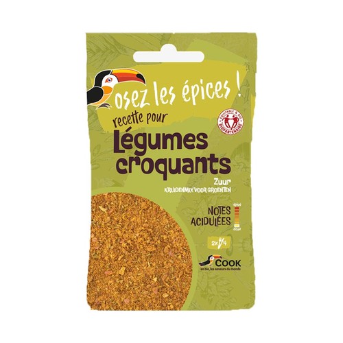 Cook Mélange épices légumes croquants 18g