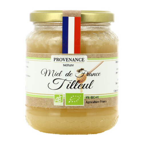 Provenance Nature Miel de Tilleul de France Bio 500g