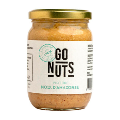 Go Nuts Purée Crue de Noix d'Amazonie Bio 250g