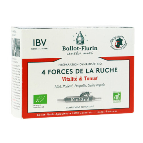 Ballot Flurin Préparation Bio 4 Force de La Ruche - Naturalia