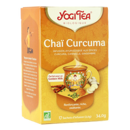 Yogi Tea Infusion Chai Curcuma X17 Sachets