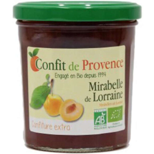 Confit de Provence Confiture Extra Mirabelle de Lorraine 370g
