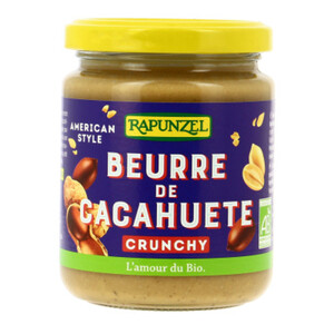 Beurre de cacahuètes crunchy 270g, Purées d'oléagineux