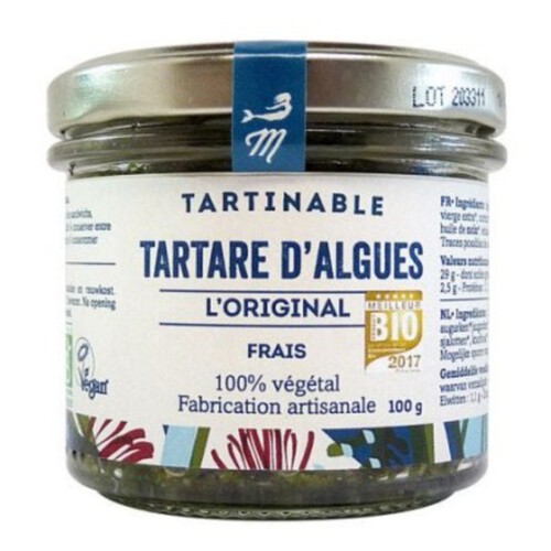 Algues Marinoe Tartare d’Algue l'Original Bio 100g