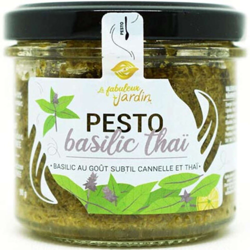 Le Fabuleux Jardin Sauce Pesto Basilic Thaï 90g