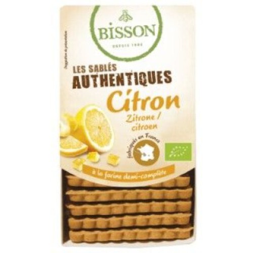 Bisson Les Sablés Authentiques au Citron 183g