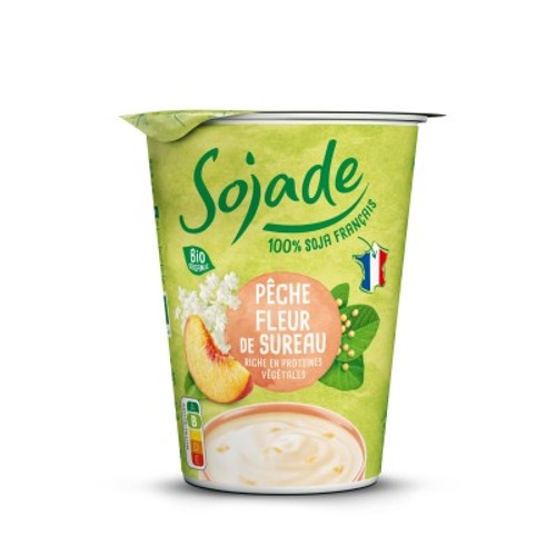 Sojade So Soja ! Pêche & Fleur De Sureau Bio 400g