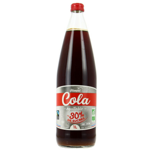 Vitamont Cola -30% de Sucre Bio 1L
