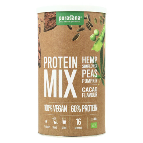 Purasana Mix Protéine Cacao Bio 400g