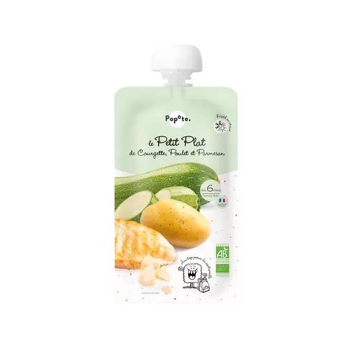 Popote Le petit Plat Courgette poulet & Parmesan 180g