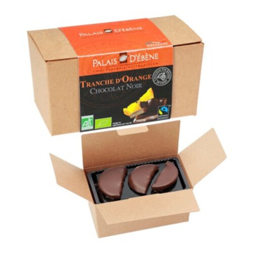 Palais D'Ebène Tranche D'Orange Chocolat Noir 120G