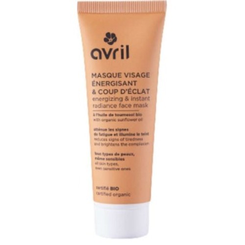 Avril Masque visage énergisant & coup d'éclat 50ml