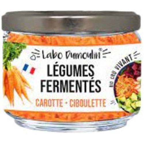 Labo Dumoulin Carottes et Gingembre lacto-fermentés Bio 170g