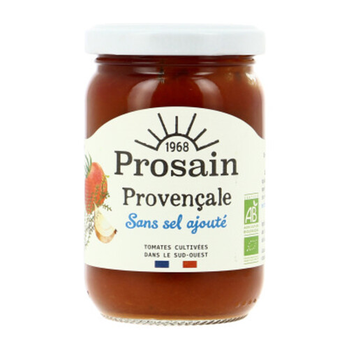 Prosain Sauce Tomate Sans Sel Bio 200g