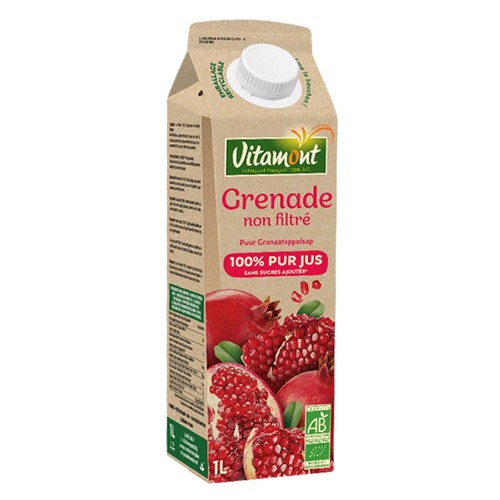 Vitamont Pur jus de grenade 1L