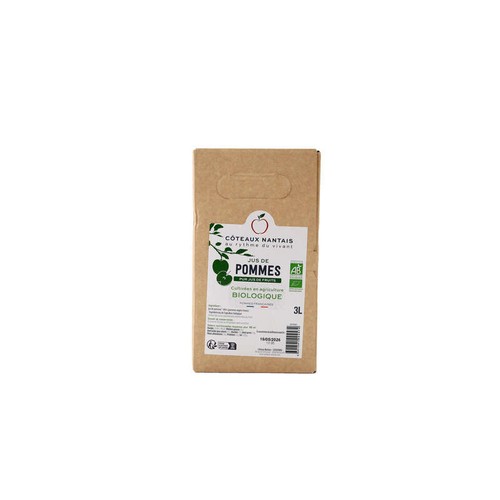 Bib Jus de pommes Bio 3L