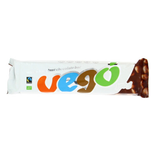Vego Barre Chocolat Aux Noisettes Entières Bio 150g