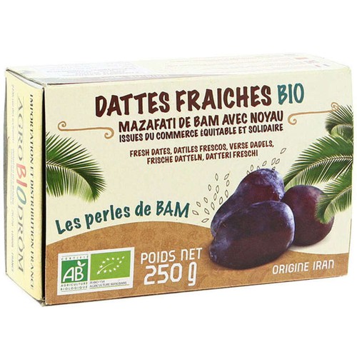 Naturalia Dattes fraîches mazafati Bio 200g