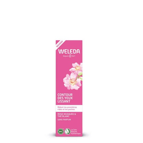 Weleda Contour des Yeux Lissant Rose Musquée 10ml