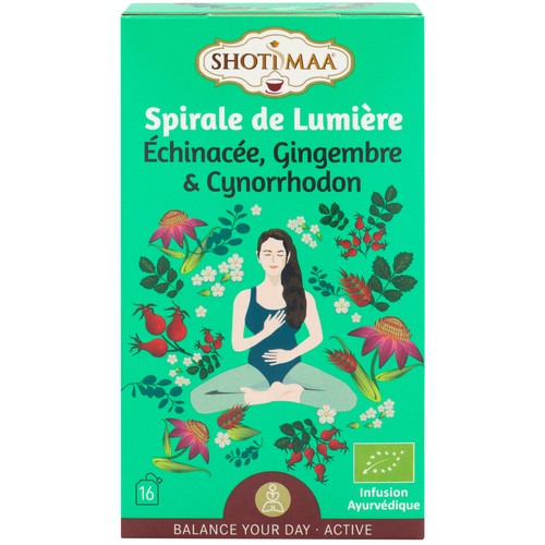 Shoti Maa Infusion spirale lumière x16