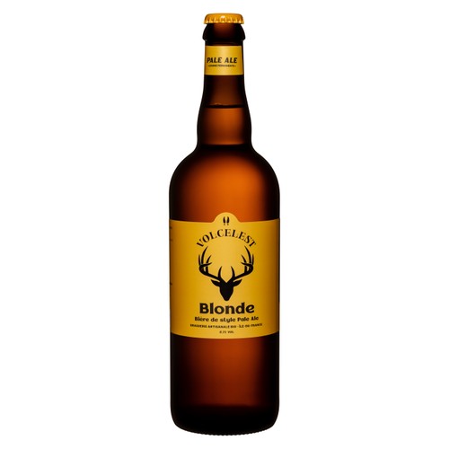 Brasserie Vallée de Chevreuse Bière Volcelest  Blonde 75cl